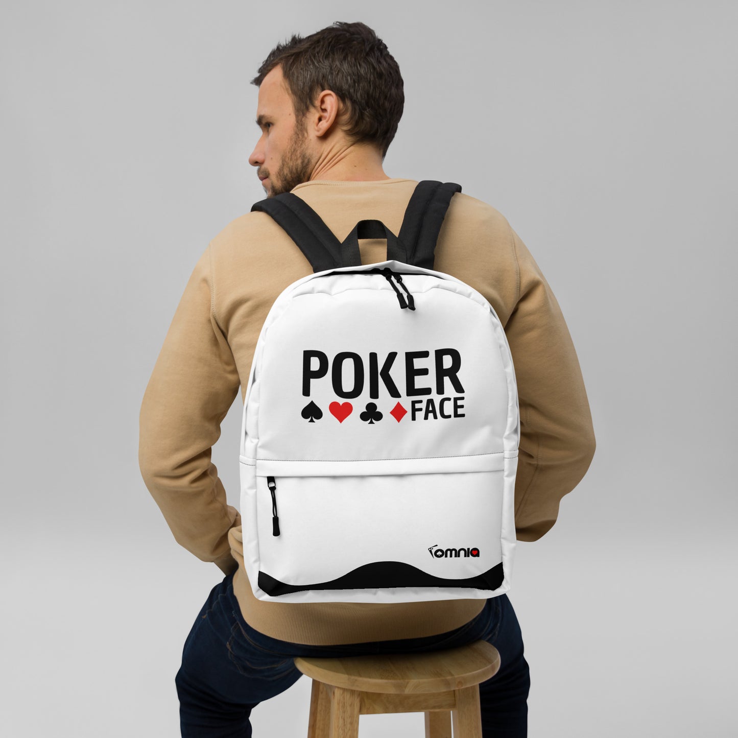 Poker Face Backpack