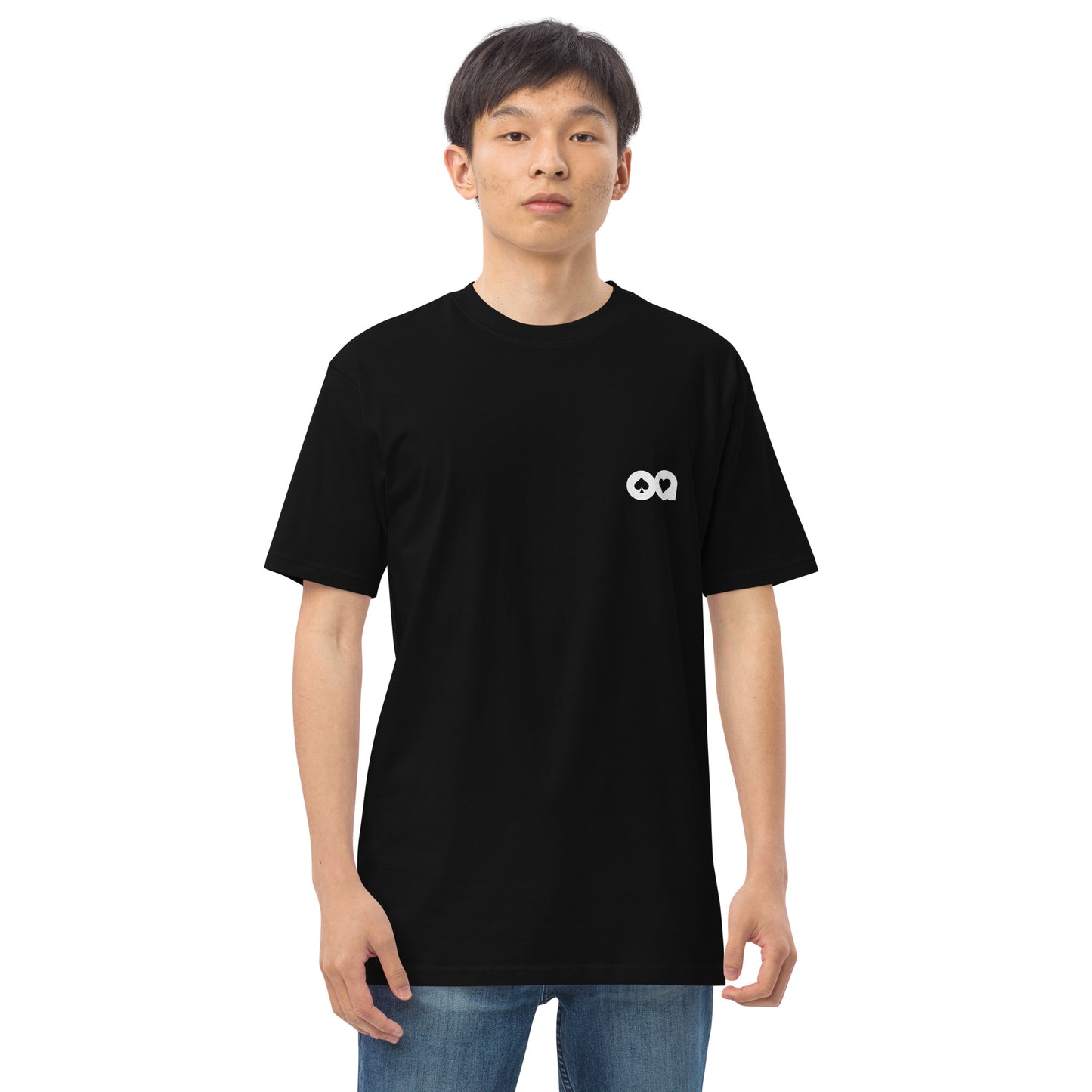 Poker Tribal Black T-Shirt (OA-04)