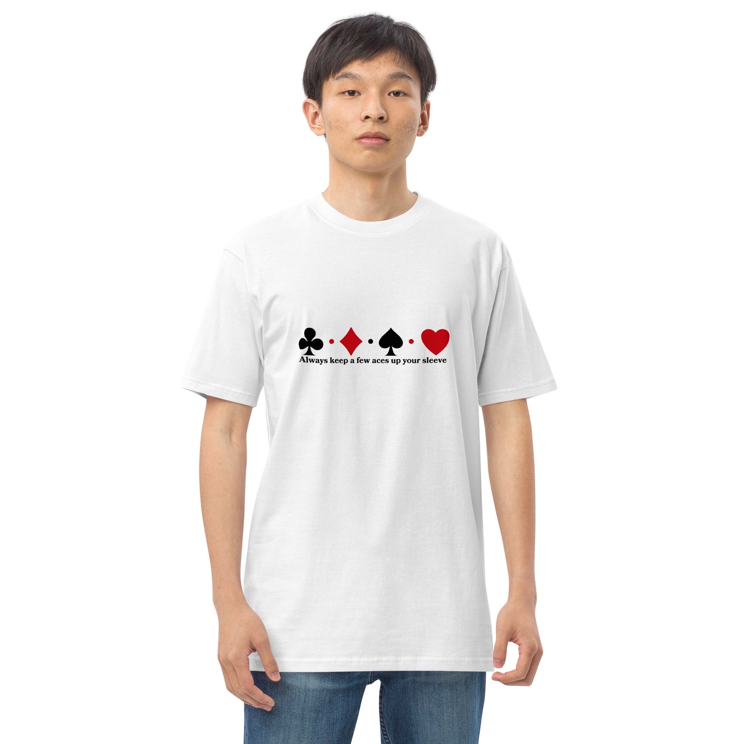 Code Poker Red Black T-shirt (OA-09)